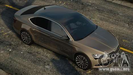 Skoda Superb Grey para GTA San Andreas