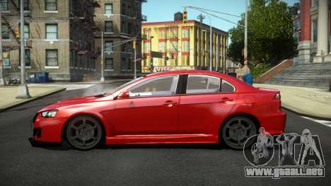 Mitsubishi Lancer Evo X WS para GTA 4