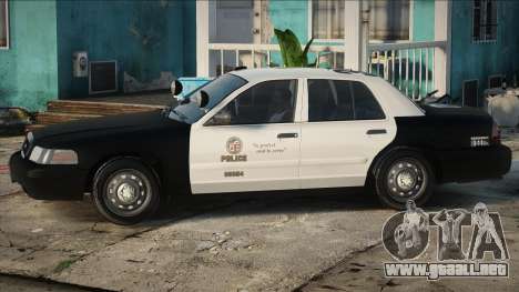 LAPD 2011 Ford Crown Victoria Slicktop para GTA San Andreas