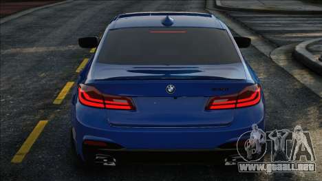 BMW 540i G30 Azul para GTA San Andreas