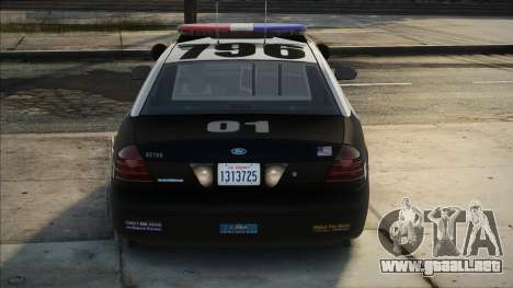 LAPD 2011 Ford Crown Victoria K-9 para GTA San Andreas