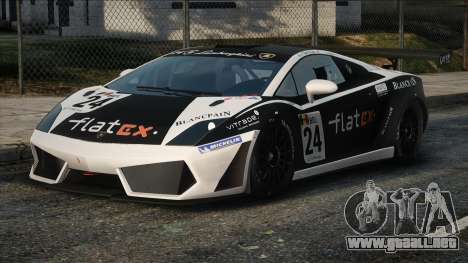 2010 Lamborghini Gallardo LP560-4 GT3 para GTA San Andreas