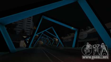 Arcos de neón cuadrados en Los Santos para GTA San Andreas