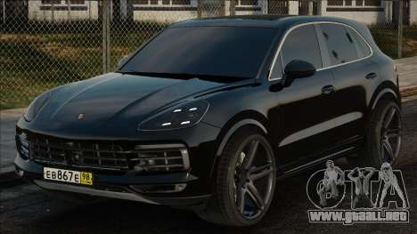 Porsche Cayenne Turbo Blek para GTA San Andreas