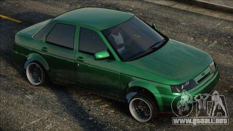 VAZ 2110 Verde para GTA San Andreas