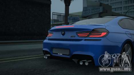 BMW M6 F13 YuceL para GTA San Andreas