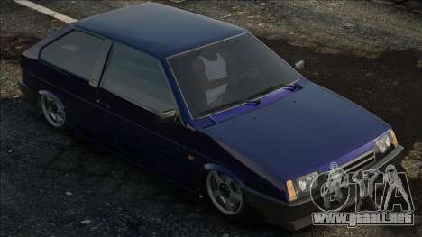 VAZ 2108 Azul Editar para GTA San Andreas