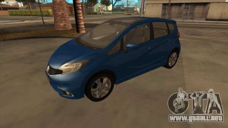 2014 Nissan Note E12 para GTA San Andreas