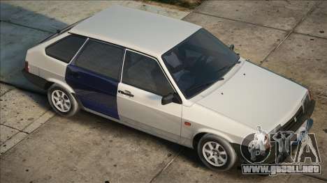 VAZ 2109 con nuevos detalles para GTA San Andreas