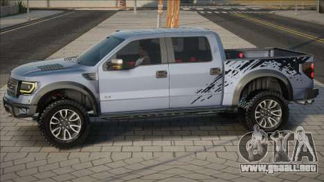 Ford Raptor SVT 2012 Dia para GTA San Andreas