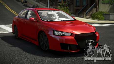 Mitsubishi Lancer Evo X WS para GTA 4