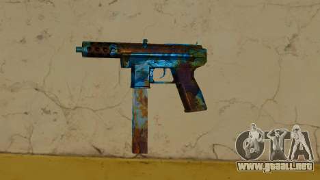 Tec-9 Texture Rusty para GTA Vice City