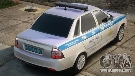 Policía DPS de Lada Priora para GTA San Andreas