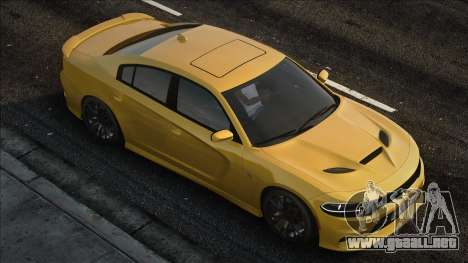 Dodge Charger SRT Hellcat 15 Yellow para GTA San Andreas