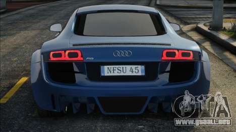 Audi R.8 5.2 FSI para GTA San Andreas