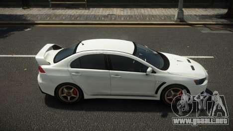 Mitsubishi Lancer Evolution X DSF para GTA 4