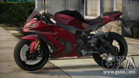 Kawasaki Ninja Red para GTA San Andreas