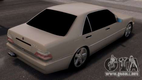 Mercedes-Benz S Sınıfı W140 Gris para GTA 4