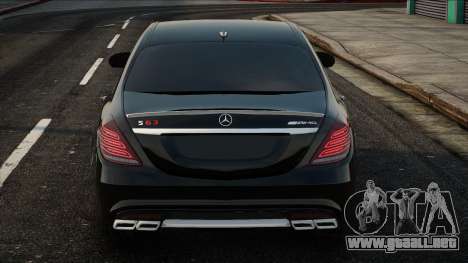 Mercedes-Benz s63 w222 Black para GTA San Andreas