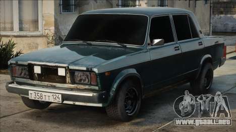 VAZ 2107 Muerto y en stock para GTA San Andreas