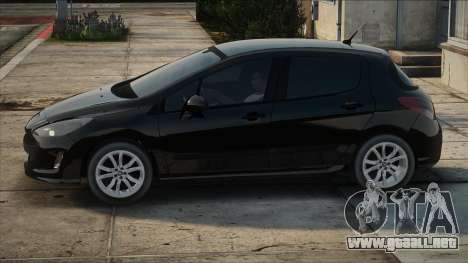 Peugeot 308 Black para GTA San Andreas