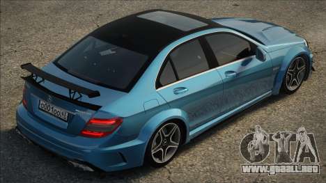 Mercedes-Benz C63 AMG Riot para GTA San Andreas