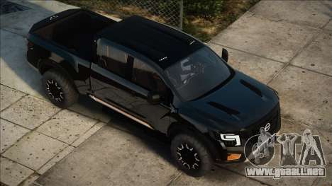 Nissan Titan 2017 Black para GTA San Andreas