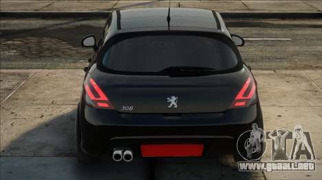 Peugeot 308 Black para GTA San Andreas