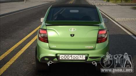 LADA Granta Green para GTA San Andreas