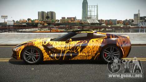 Chevrolet Corvette Nafury S3 para GTA 4