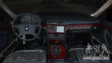 BMW E38 Blek para GTA San Andreas