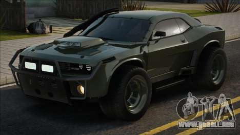 2010 Dodge Challenger SRT Military para GTA San Andreas