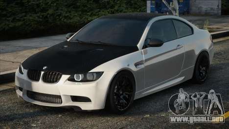 BMW M3 E92 White-Black para GTA San Andreas