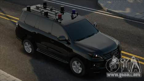 Lexus LX570 FBI para GTA San Andreas