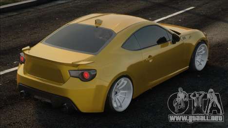 Toyota GT86 Amarillo para GTA San Andreas