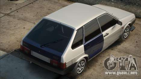 VAZ 2109 con nuevos detalles para GTA San Andreas