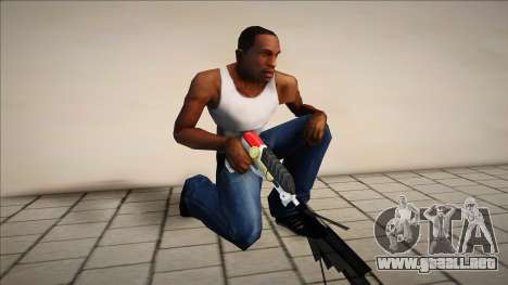 Zeo Laser Pistol (Power Rangers Zeo) para GTA San Andreas