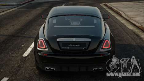 Rolls-Royce Wraith Blac para GTA San Andreas