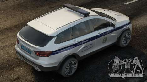 LADA Vesta SW Cross Police para GTA San Andreas