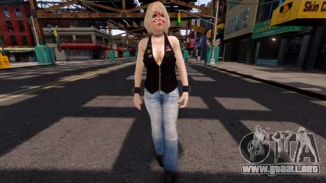 Ashley Graham (Biker) para GTA 4