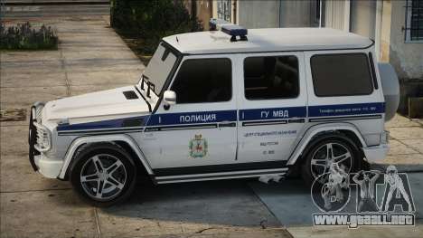 Mercedes-Benz G55 MIA Policía para GTA San Andreas