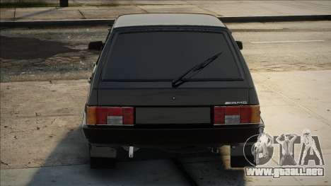 VAZ 2109 Negro y Culata (Después del accidente) para GTA San Andreas