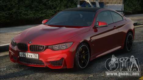 Bmw M4 2016 Red para GTA San Andreas