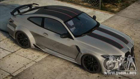 BMW M4 G82 Silver para GTA San Andreas