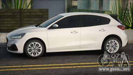 Ford Focus ST 2019 White para GTA San Andreas