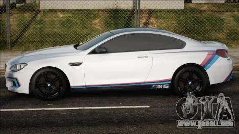 BMW M6 Team Italia para GTA San Andreas