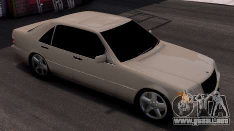 Mercedes-Benz S Sınıfı W140 Gris para GTA 4