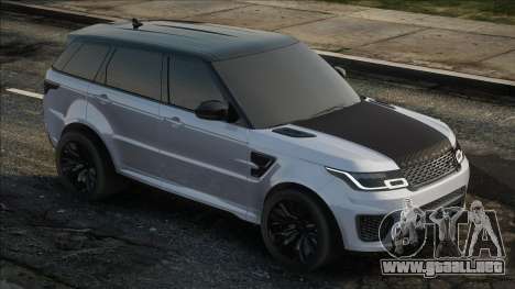 Range Rover SVR 2019 White para GTA San Andreas