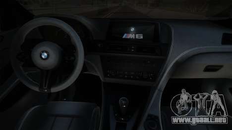 BMW M6 f13 Black para GTA San Andreas