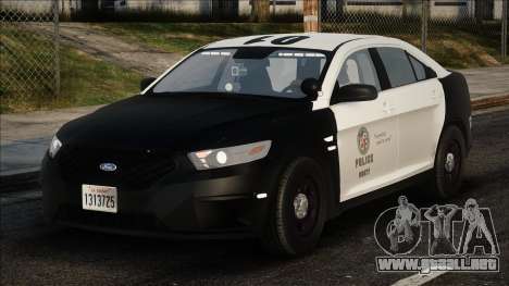 LAPD 2013 Ford Taurus Slicktop para GTA San Andreas